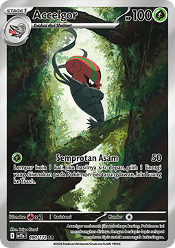 Accelgor [Black & White ID/TH] (SV11s 190)