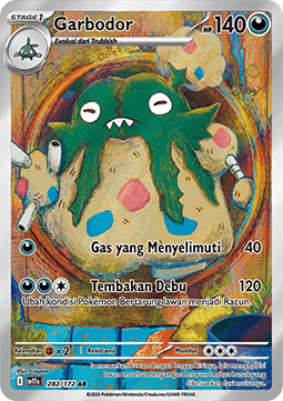 Garbodor [Black & White ID/TH] (SV11s 282)