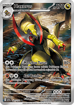 Haxorus [Black & White ID/TH] (SV11s 301)