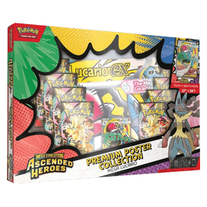 Ascended Heroes: Mega Lucario Premium Poster Collection