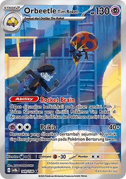Team Rocket's Orbeetle [Presence of Champions] (SV10s-149)