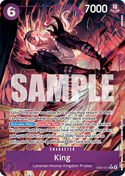 King (EB04-031) [OP14 · V2 · Alternate Art]
