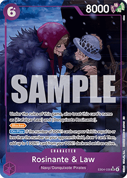 Rosinante & Law (EB04-038) [OP14 · V2 · Alternate Art]