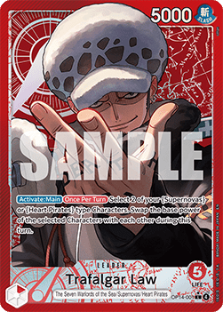 Trafalgar Law (OP14-001) [OP14 · V2 · Alternate Art]