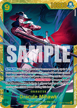 Dracule Mihawk (OP14-119) [OP14 · V1 · Secret Rare]