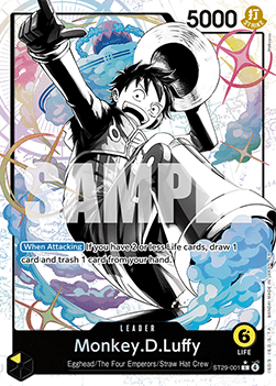 Monkey.D.Luffy (ST29-001) [V2 · Alternate Art]