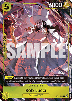 Rob Lucci (ST29-013) [ST29 · V2 · Alternate Art]