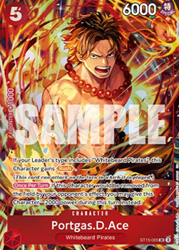 Portgas.D.Ace (ST15-005) [UP · V3 · Super Rare]