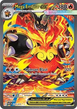 Mega Emboar ex [Ascended Heroes] (ASC-273)