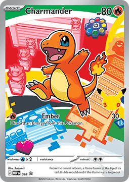 Charmander [MEP Black Star Promos] (MEP-038)