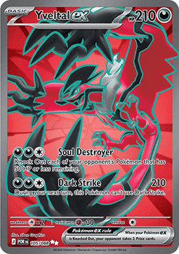 Yveltal ex [Perfect Order] (POR-105)