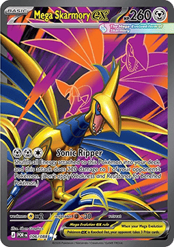 Mega Skarmory ex [Perfect Order] (POR 106)