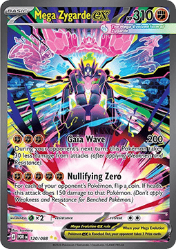 Mega Zygarde ex [Perfect Order] (POR-120)