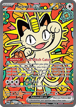 Meowth ex [Perfect Order] (POR-121)