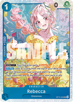 Rebecca (OP15-053) [OP15 · V1 · Super Rare]
