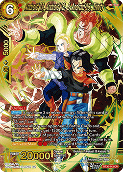 Android 17, Android 18, & Android 16, Trinity (BT30-143) [Feature Rare]