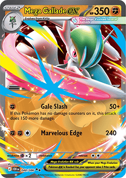Mega Gallade ex [Chaos Rising] (CRI-048)