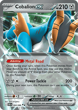 Cobalion ex [Chaos Rising] (CRI-064)