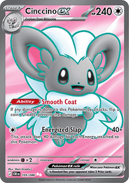 Cinccino ex [Chaos Rising] (CRI-105)