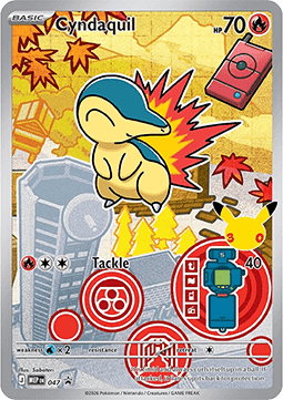 Cyndaquil [MEP Black Star Promos] (MEP 047)