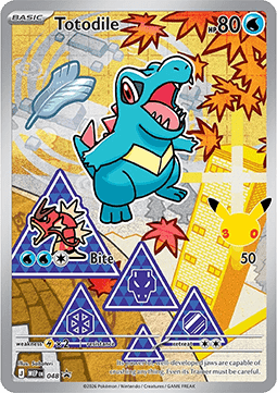 Totodile [MEP Black Star Promos] (MEP 048)