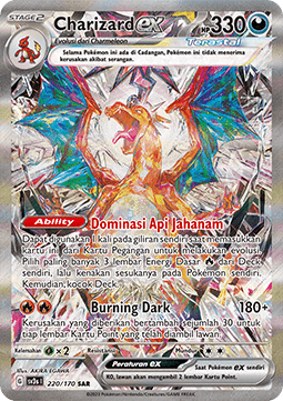 Charizard ex [Black Sparkle] (SV3s-220)