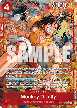 Monkey.D.Luffy (OP16-015) [V2 · Alternate Art]