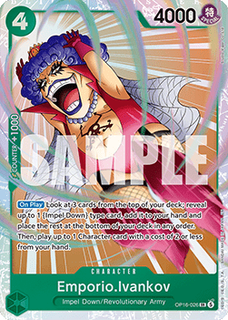 Emporio.Ivankov (OP16-026) [OP16 · V1 · Super Rare]