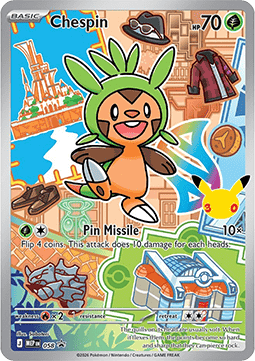 Chespin [MEP Black Star Promos] (MEP-058)