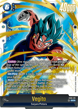 Vegito [Fusion World] (FB10-121) [V1 · Secret Rare]