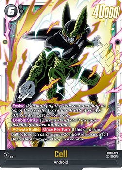 Cell [Fusion World] (FB10-123) [V1 · Secret Rare]