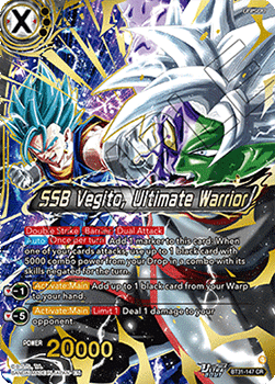SSB Vegito, Ultimate Warrior (BT31-147) [Feature Rare]