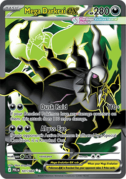 Mega Darkrai ex [Pitch Black] (PBL-101)