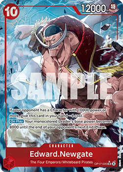 Edward.Newgate [The World’s Strongest Warriors] (OP17-005)