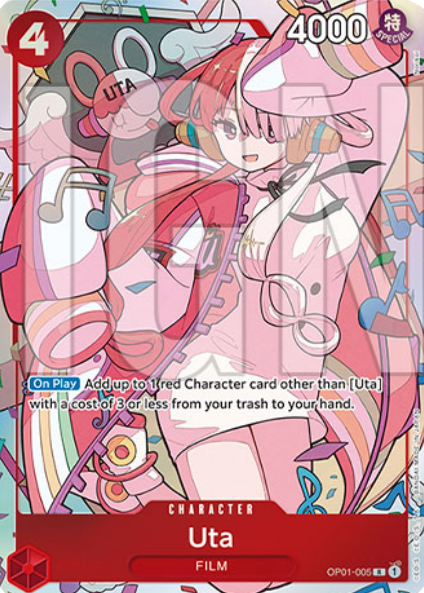 Uta (OP01-005) [Unnumbered Promos] (OP01 005)